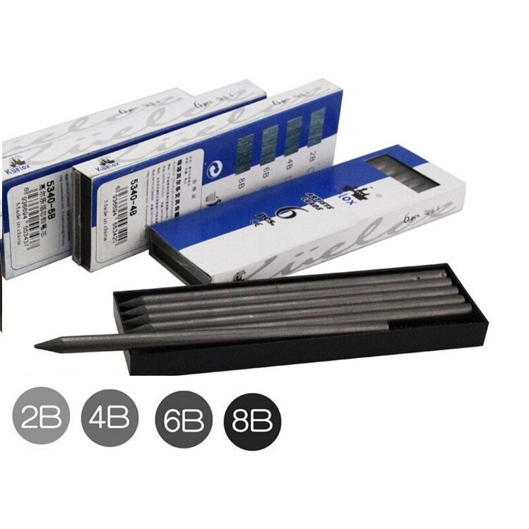 

kuelox isi pensil/pencil lead 5.6mm (6pcs) Dw05