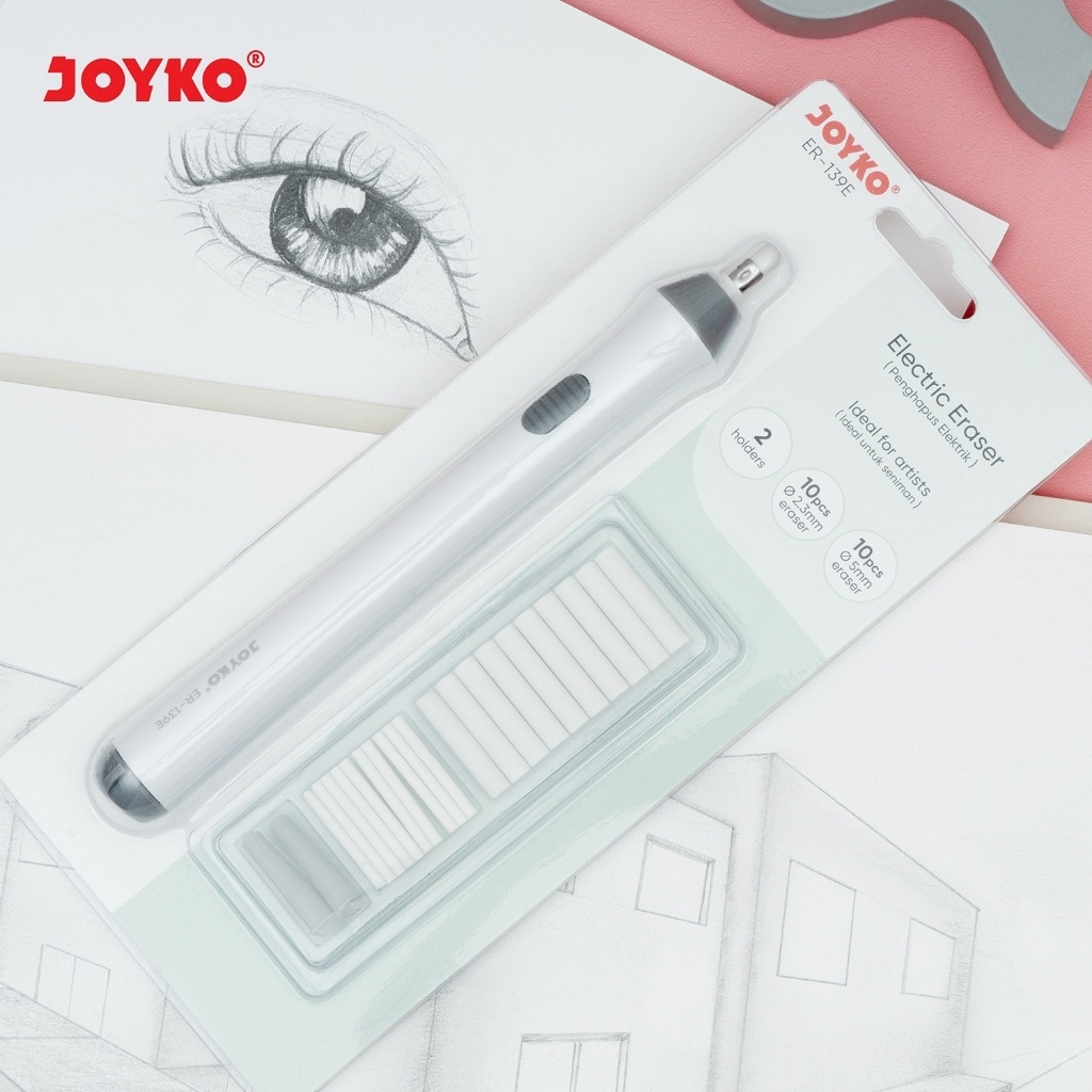 

joyko electric eraser/penghapus elektrik ER-139E Dw05