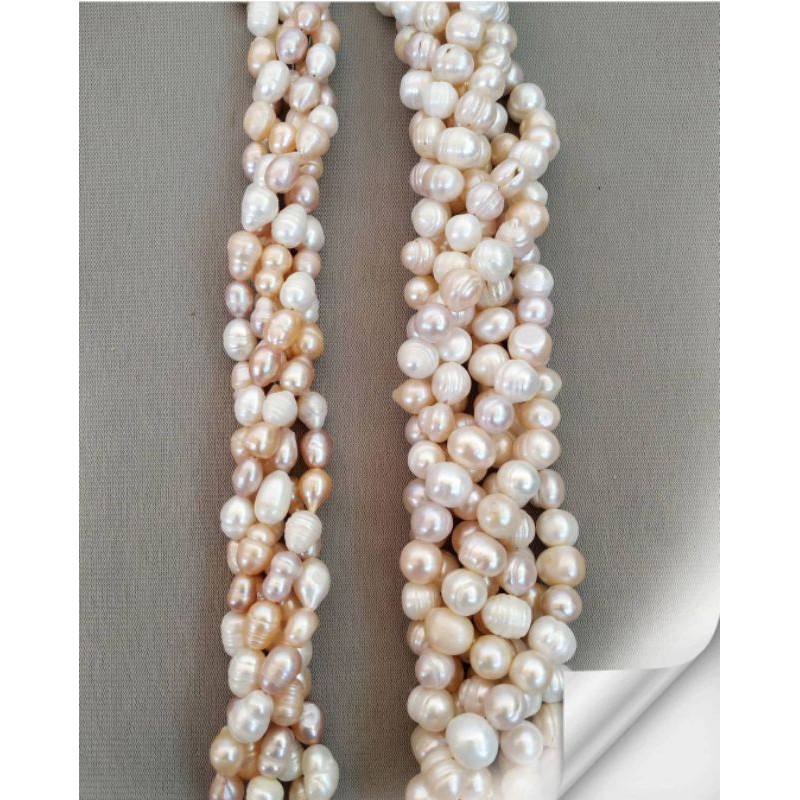 MUTIARA AIR TAWAR MIX 3 WARNA UK 8MM-16MM