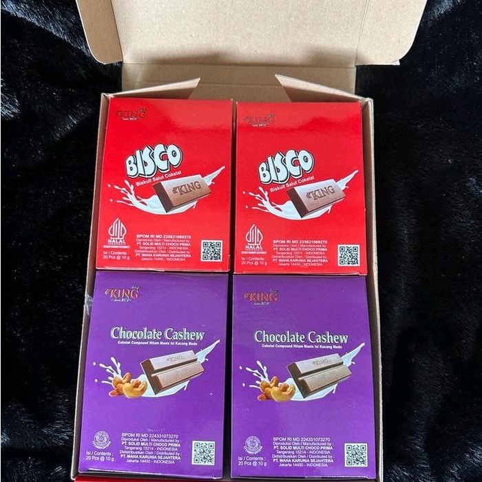 

Kuliner.Kita Coklat Mix DKing Chesew 2 + Bisco 2(Bisco)