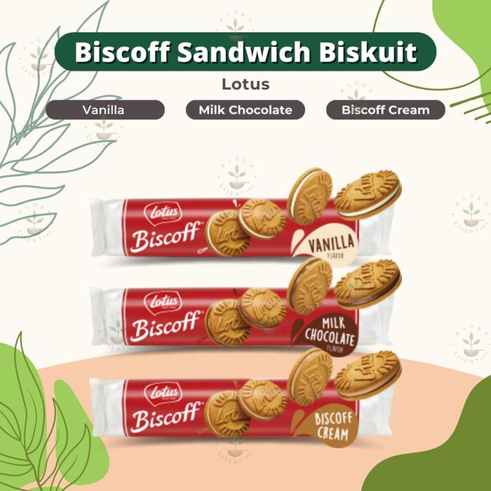 

Kuliner.Kita Lotus Biscoff Sandwich Biscuits Cookies 150Gr - Biskuit Lotus Biscoff