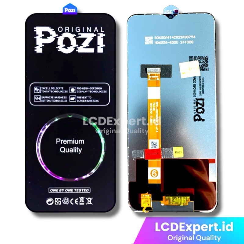 LCD OPPO REALME C3 / REALME 5 / 5i / 6i / A5 2020 / A31 2020 / A9 2020 / A11X ORIGINAL POZI / MEETOO