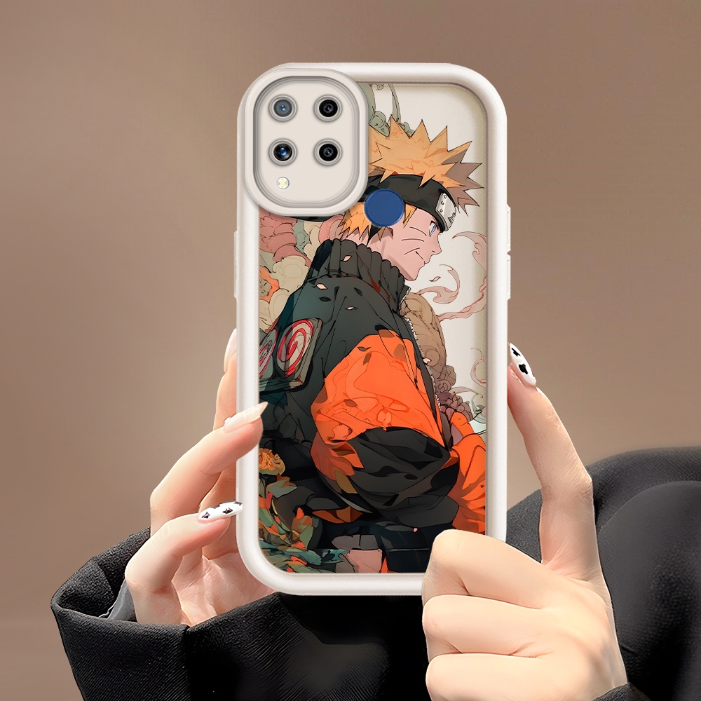 Softcase Kartun Anime Casing For Realme C15 Case Phone Soft Cassing Softcase Kesing DLJ-S2-0085