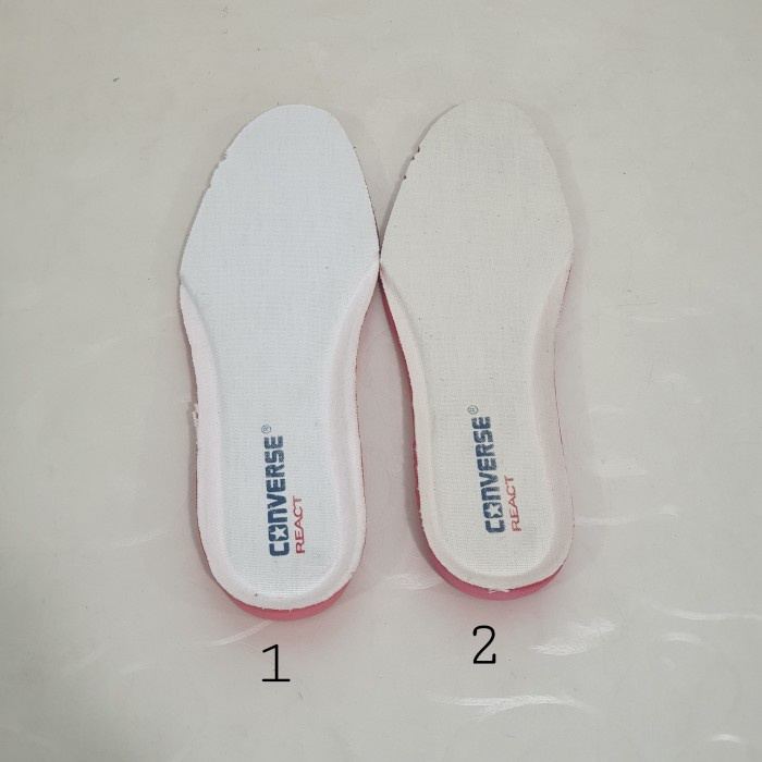 Sale Terbatas Bantalan Insole Kaki Converse React - Soft Foam - Empuk - Super Tebal - Size 34 35 36