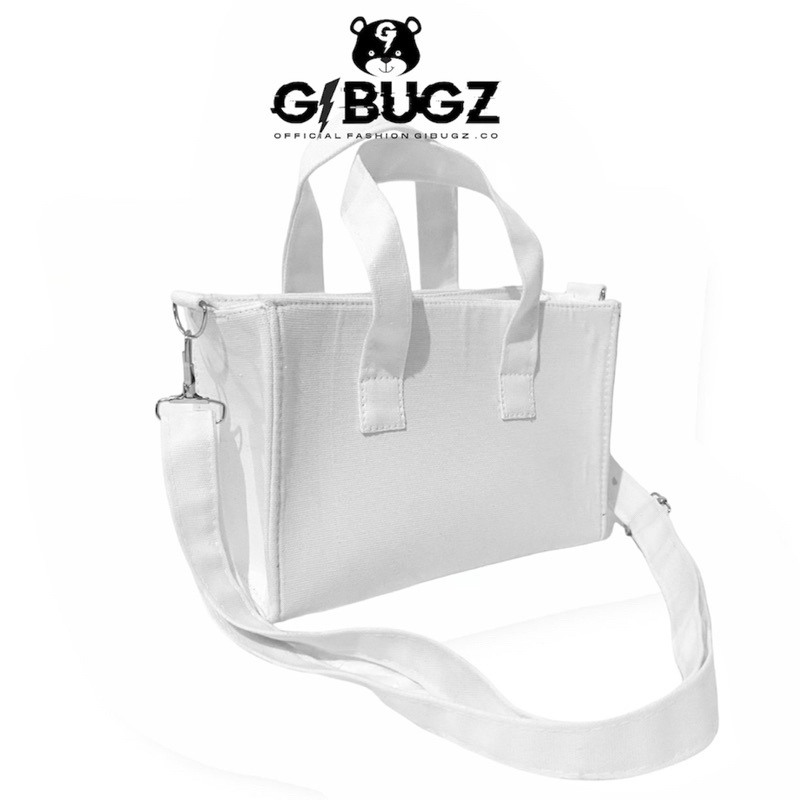 terbaru gibugz- kica sling bag kanvas wanita premium tas selempang kanvas premium terlaris