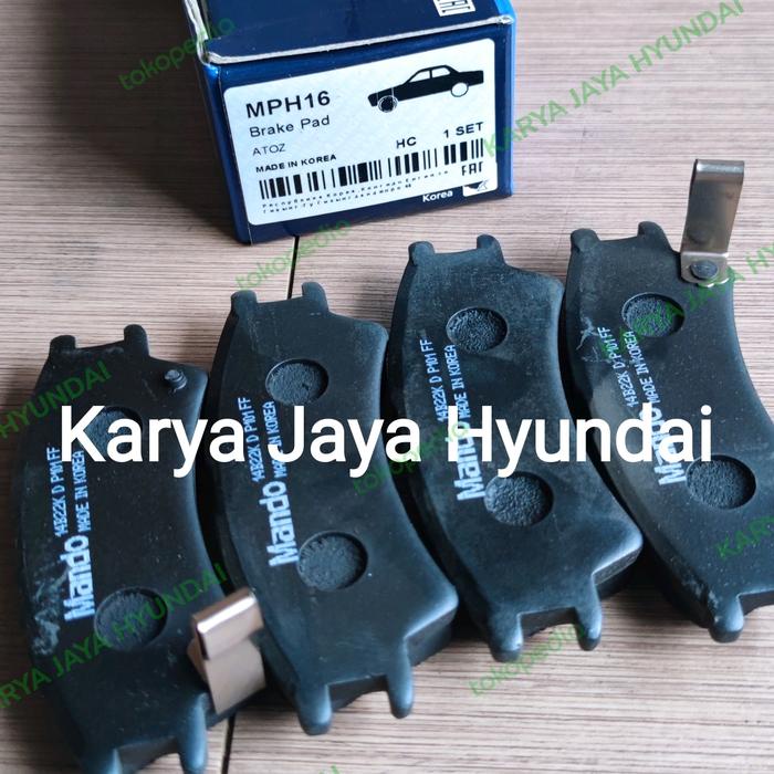 Kampas Rem Depan Hyundai Atoz Kia Visto 2001 Kebwh Baru