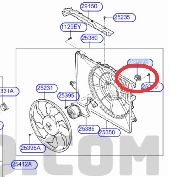 Resisitor Extrafan Radiator Hyundai New Santafe 2012 Up Hyundai Sonata Sale