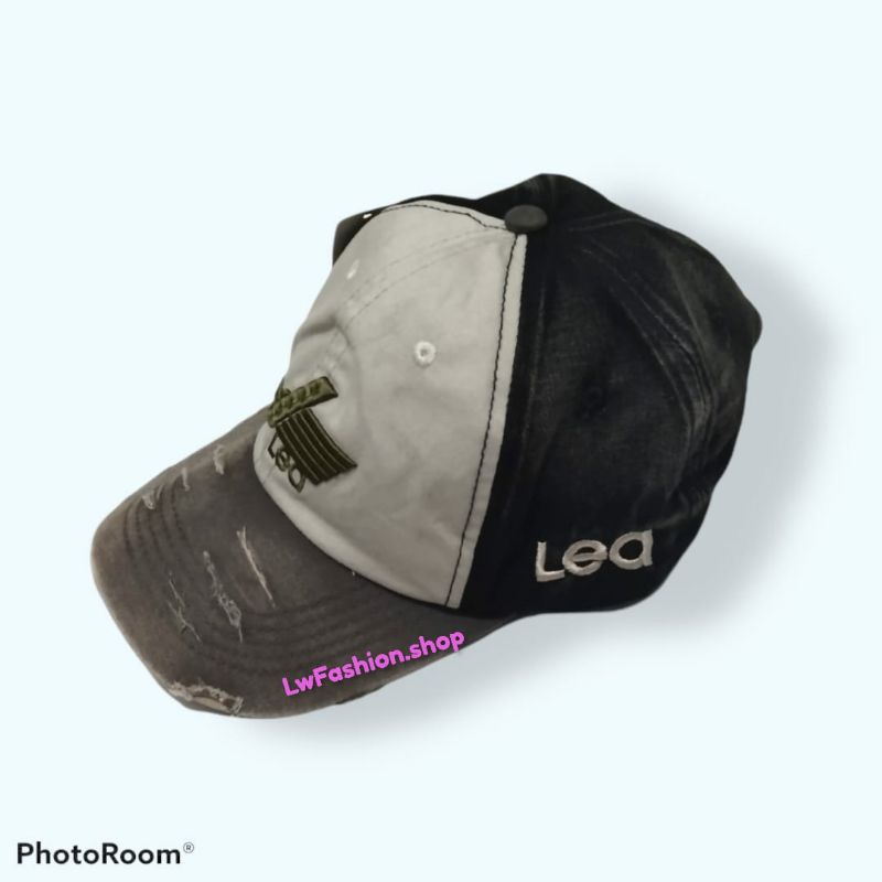 Topi Lea Topi bisbol semi impor model robek