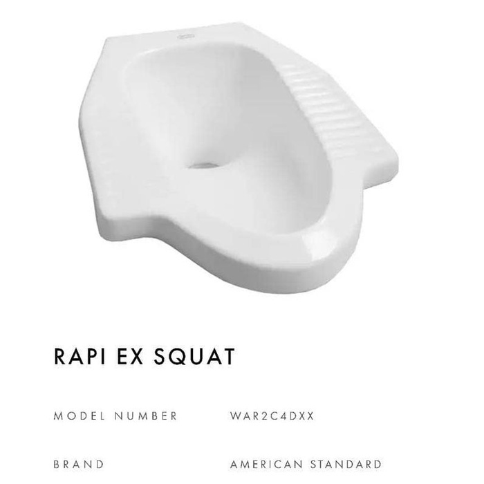 Kloset Jongkok American Standard Rapi Ex