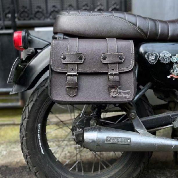 TERBARU TAS SAMPING MOTOR KLASIK CUSTOM