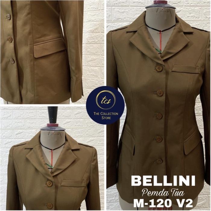 SIAPKIRIM Seragam BELLAGIO, Premium BELLINI Blazer Jas Pemda Pangkat, Seragam PNS, Seragam Dinas,