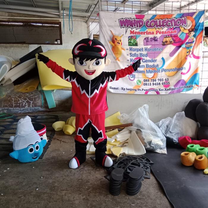 Promo Kostum badut boboiboy api