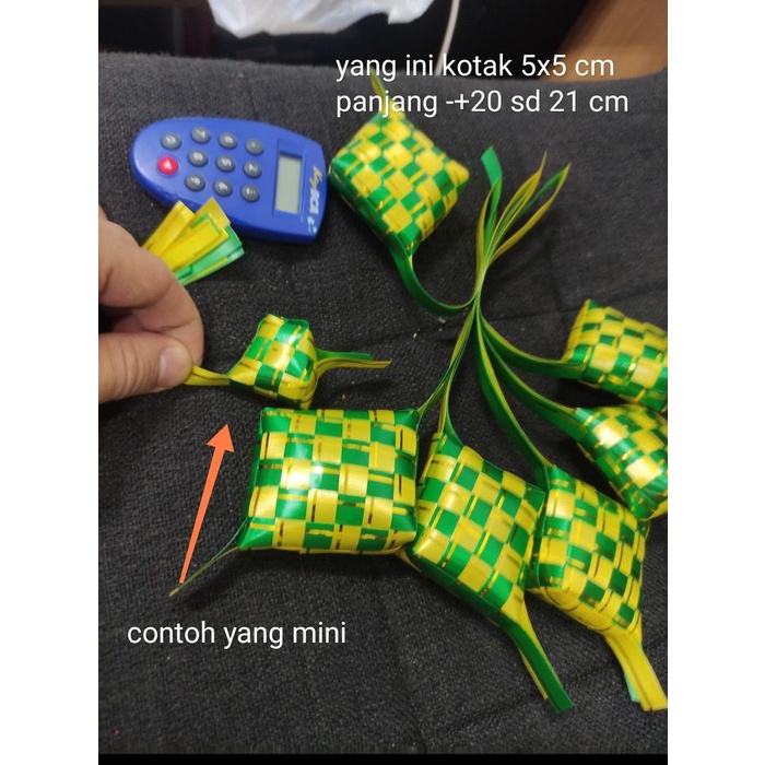 

siap kirim] pita ketupat neni jawa 5 cm panjang total 21cm