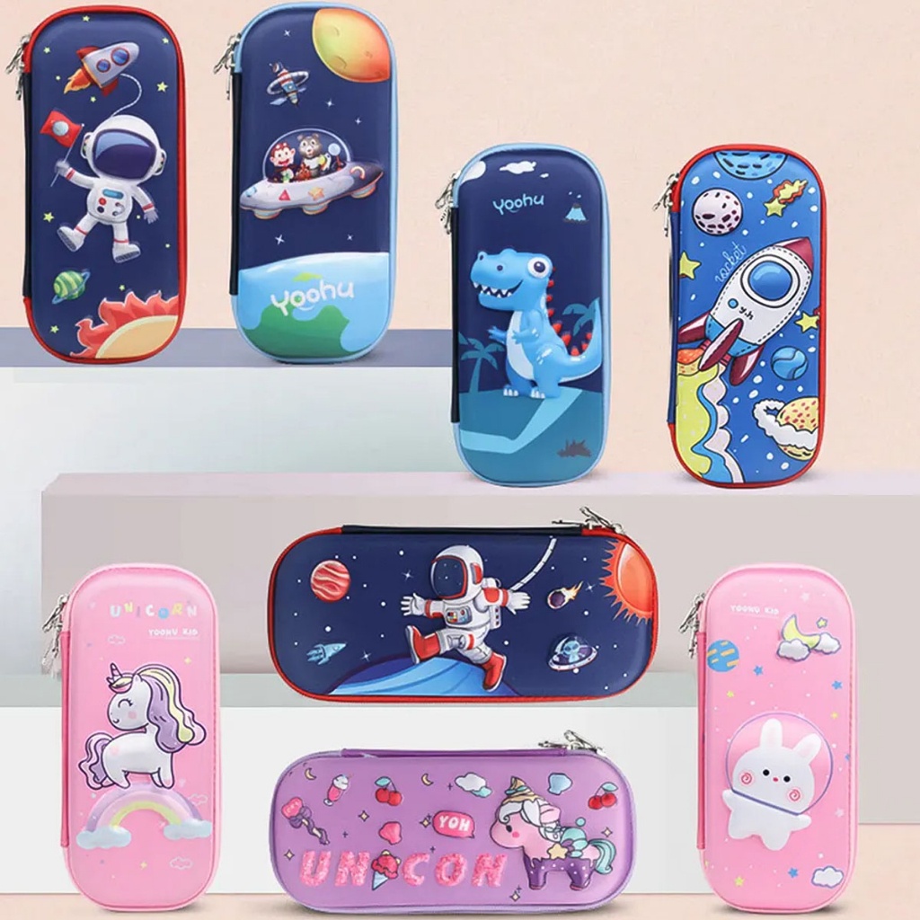 

Nexxio Kotak Pensil Tempat Pensil 3D Karakter Tempat Pensil Anak Cute / Pensil Case 3D Childern