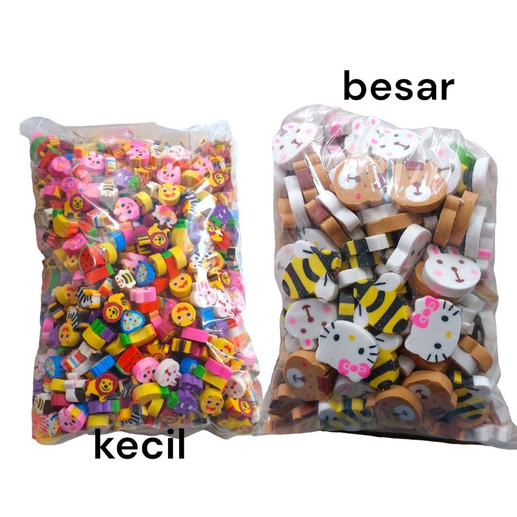 

500 gram penghapus pensil campur isi hapusan