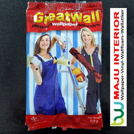 

Lem Walpaper Dinding Vinyl GREATWALL Wallpaper Dinding Glue Adhesive