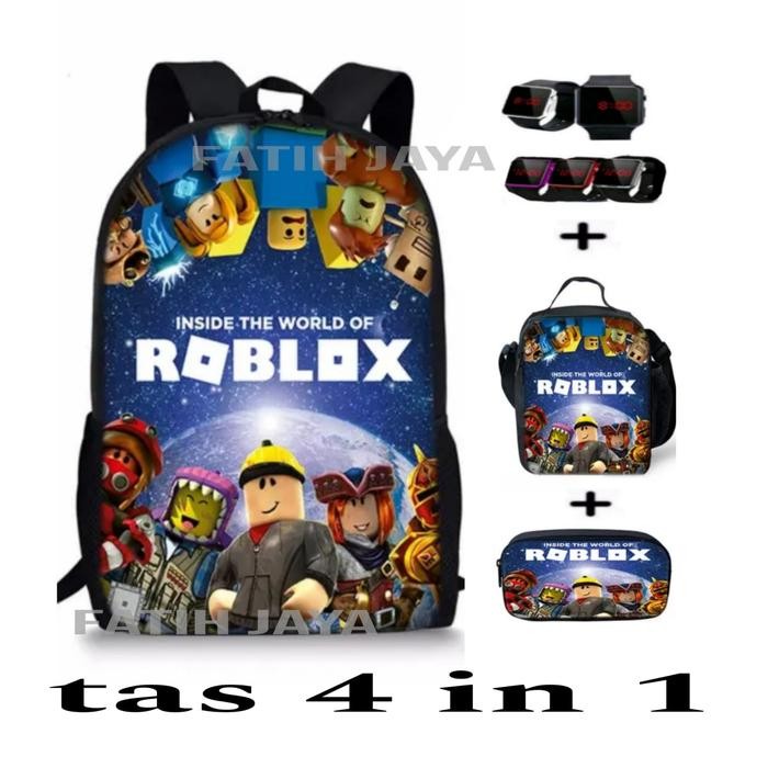 Cutix-tas anak laki - tas sekolah anak - tas anak cowok - tas sekolah sd anak - tas 4 in 1