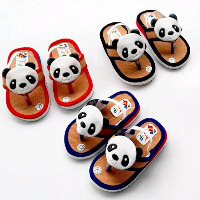StylKids- Sandal Cit Cit Panda untuk Anak Bayi Perempuan - Kaki Fashion