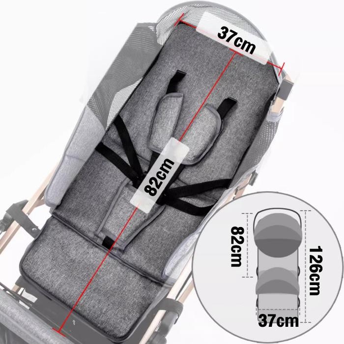 Stroller Kembar Stroller Baby Kereta Stroller Twin Bayi Double Stroller Kereta Dorongan