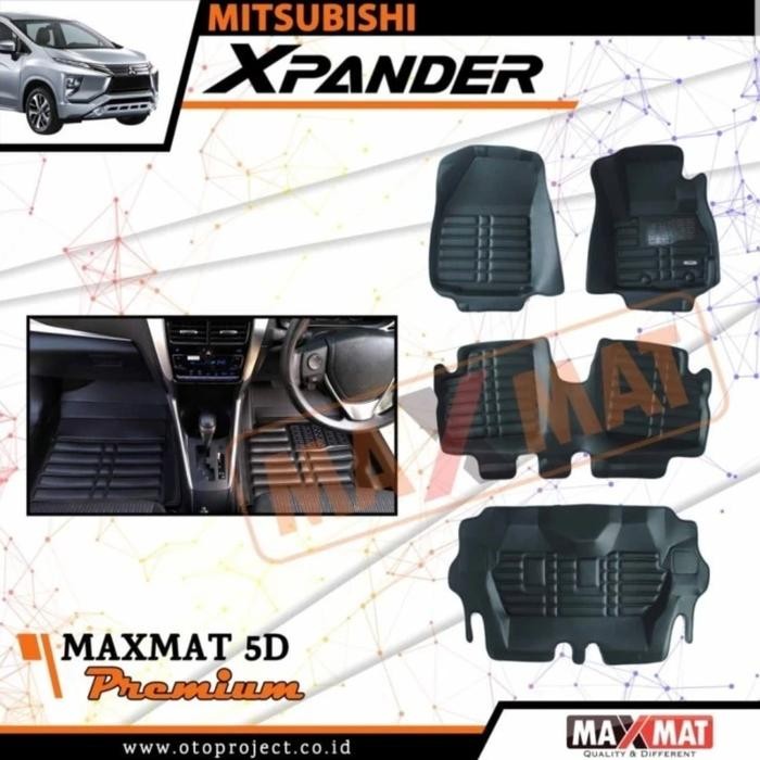 Karpet 5D Maxmat Premium Black Xpander / Xpander Cross