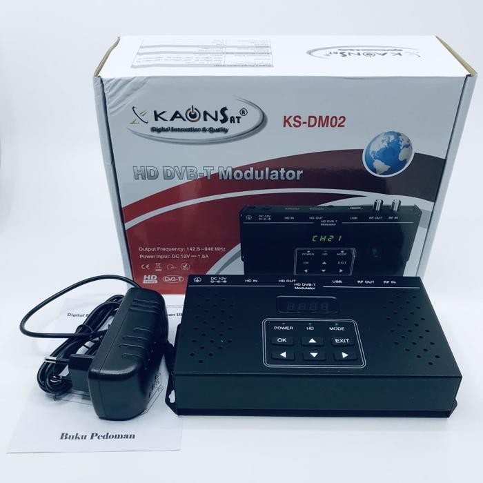 Kaonsat Ks - Dm02 Hd Dvb-T Modulator, Digital Modulator, Hdmi Modulato - Asli