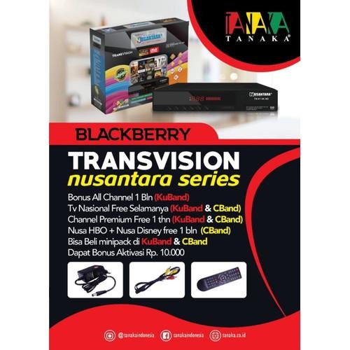 Receiver Tanaka Tn-01 4K Hd Transvision Nusantara Blackberry Parabola - Asli