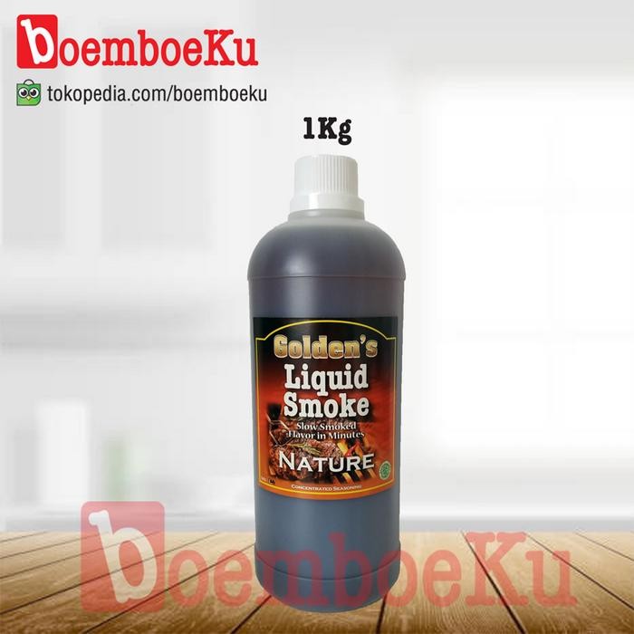 

BisaInstan- Liquid Smoke Bumbu Bakar Perisa Perasa BBQ Asap Cair 1Kg - Nature