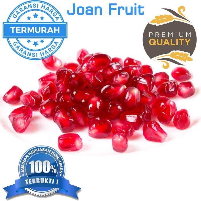

BisaInstan- GROSIR TERMURAH 500gr Biji Delima Merah Import Pomegranate Red