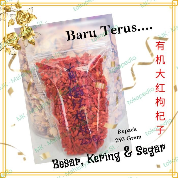 

BisaInstan- Organic Gojiberi Kici Kiche Vision Bright Wolfberry 250 Gram