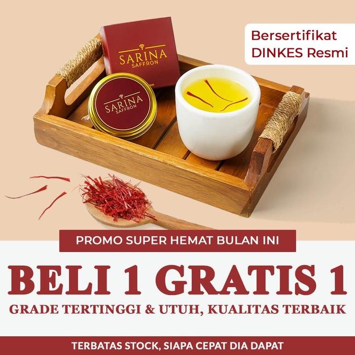

BisaInstan- BELI 1 GRATIS 1 SAFFRON 100% ORIGINAL IRAN SUPER NEGIN, GRADE A++