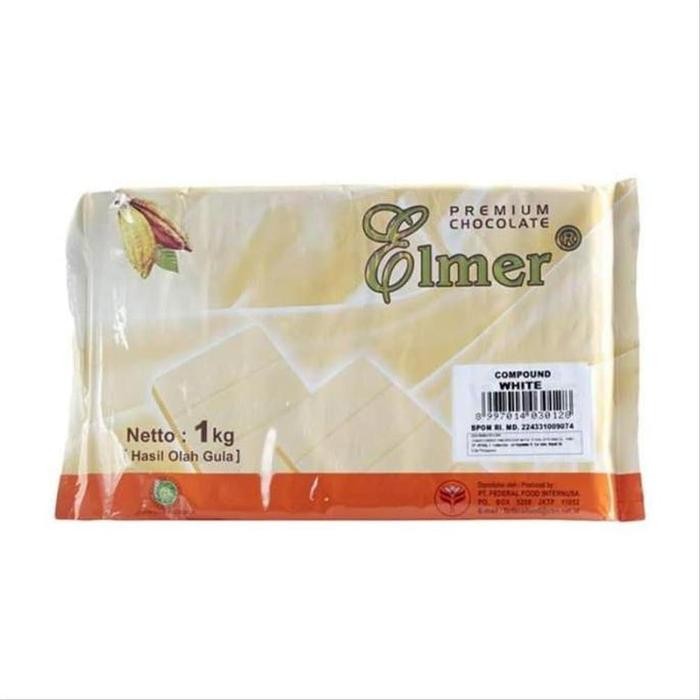

BisaInstan- Elmer white cooking chocolate 1 kg / elmer classic white wcc