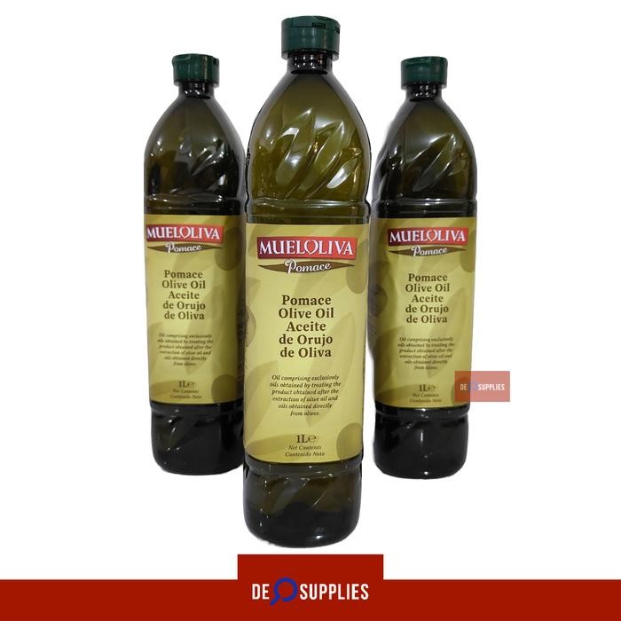 

BisaInstan- Mueloliva Pomace Olive Oil 1L - Minyak utk Goreng Masak Baking Spain
