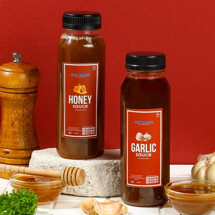 

BisaInstan- BUNDLING SenTaste Garlic & Honey Sauce 250ml - Saus ala Pepper Lunch