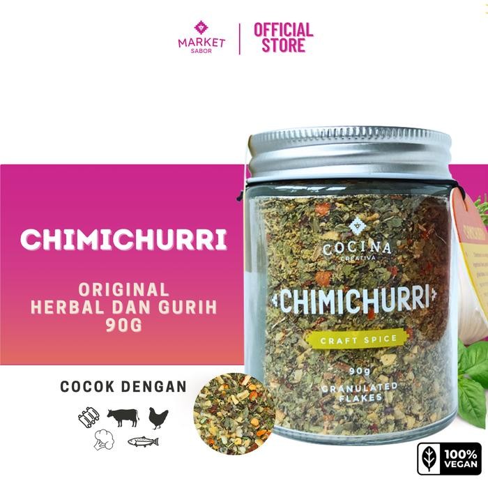 

BisaInstan- Cocina Creativa Chimichurri - 90g - Free Red W Vinegar-Craft Spice