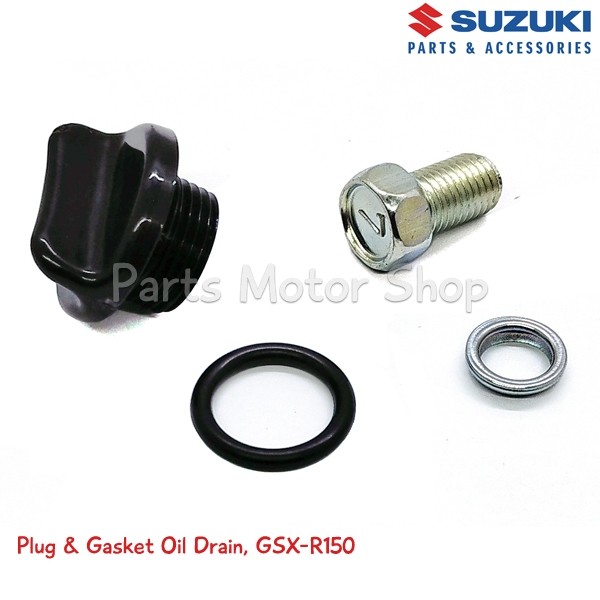 Plug Tutup Oli Mesin Original Suzuki Satria FU150 Fi, GSX-R150, GSX-S150, Bandit 150 WE