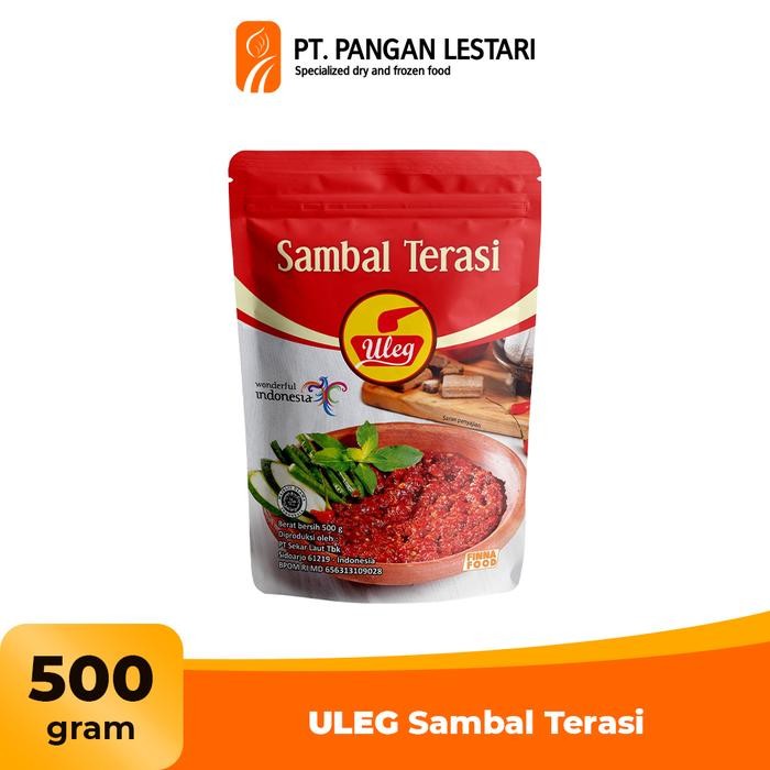 

BisaInstan- ULEG Sambal Terasi Pouch 500 gr