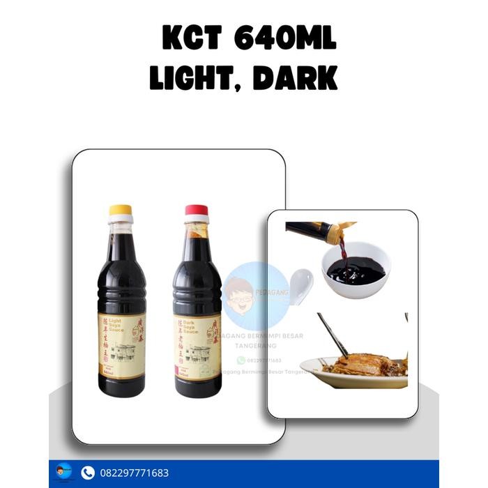 

BisaInstan- KCT Light Dark Soya Sauce 640ml / Kwong Cheong Thye Soy Sauce