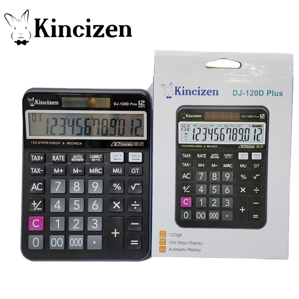 

Kalkulator Kincizen DJ-120D 12 DIT - Kalkulator 12 dit DJ-120D