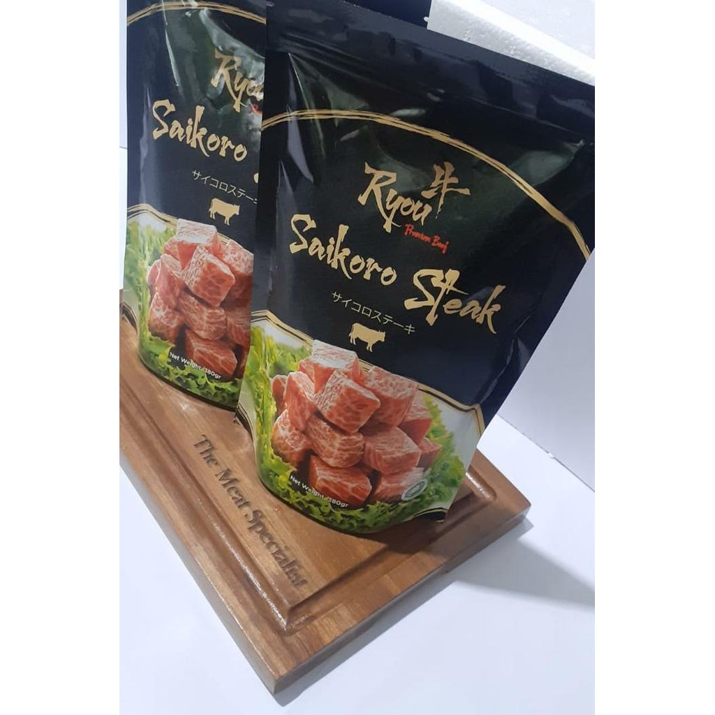 

Kirim,HariYgSama- Ryou Saikoro Steak 380gr