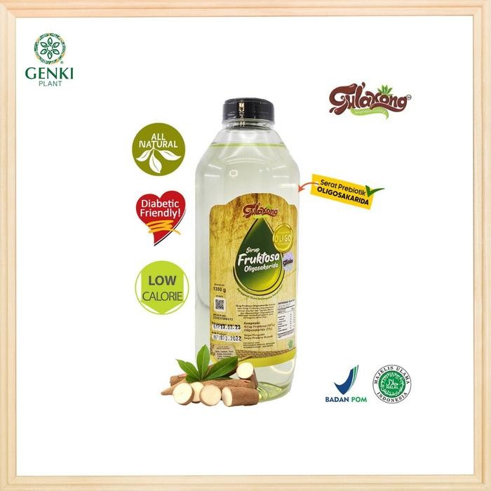 

BisaInstan- Gulakong Gula Singkong Cair / Sirup Fruktosa Oligosakarida - 1350 g