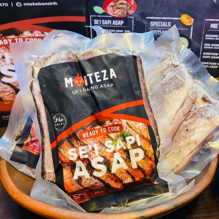

Kirim,HariYgSama- Sei Sapi Asap Morteza - ORIGINAL 250gram Frozen Vacuum Pack