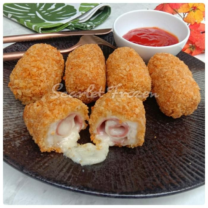 

Kirim,HariYgSama- Chicken Cordon Bleu Roll 10 Pcs