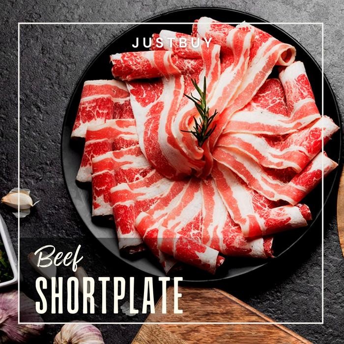 

Kirim,HariYgSama- USA Beef slice Short plate Hot Pot Slices bbq grill yakiniku