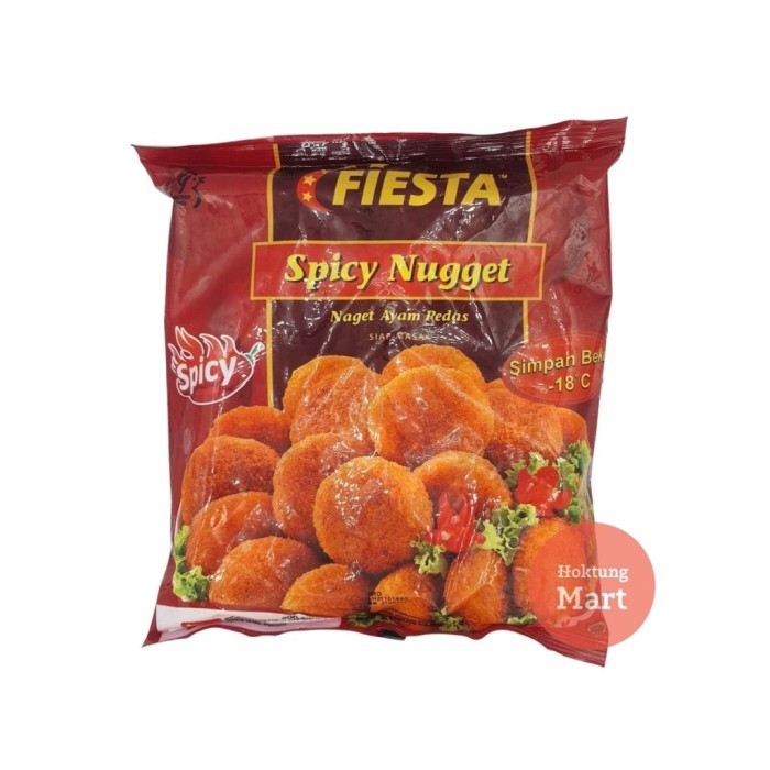 

Kirim,HariYgSama- Fiesta Hot Spicy Chicken Nugget / Naget Ayam Pedas