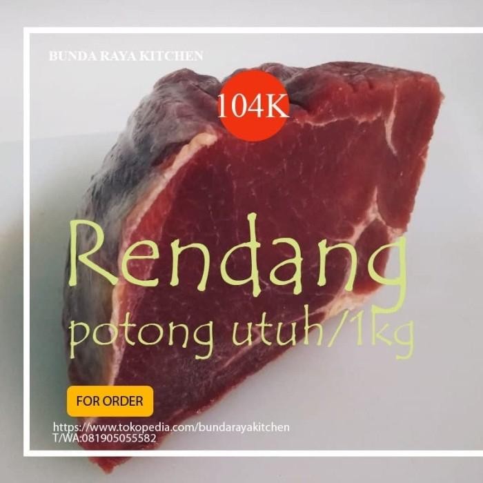 

Kirim,HariYgSama- Premium Beef / Daging Rendang / UTUH @ 1kg, QUALITY RESTO PADANG !!