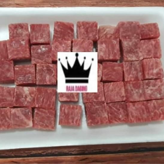 

Kirim,HariYgSama- SAIKORO BEEF CUBES @1Kg - PREMIUM PRODUCT