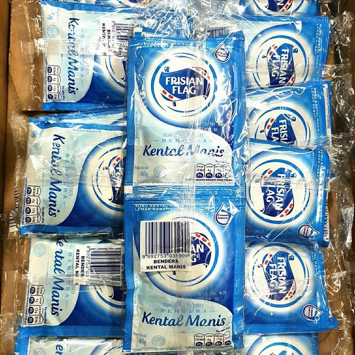 

SUSU BENDERA KENTAL MANIS FRISIAN FLAG PUTIH - 1 DUS 120 SACHET 40GR