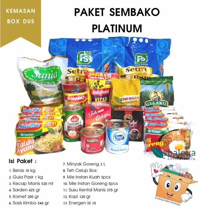 

Kirim,HariYgSama- PAKET SEMBAKO PLATINUM