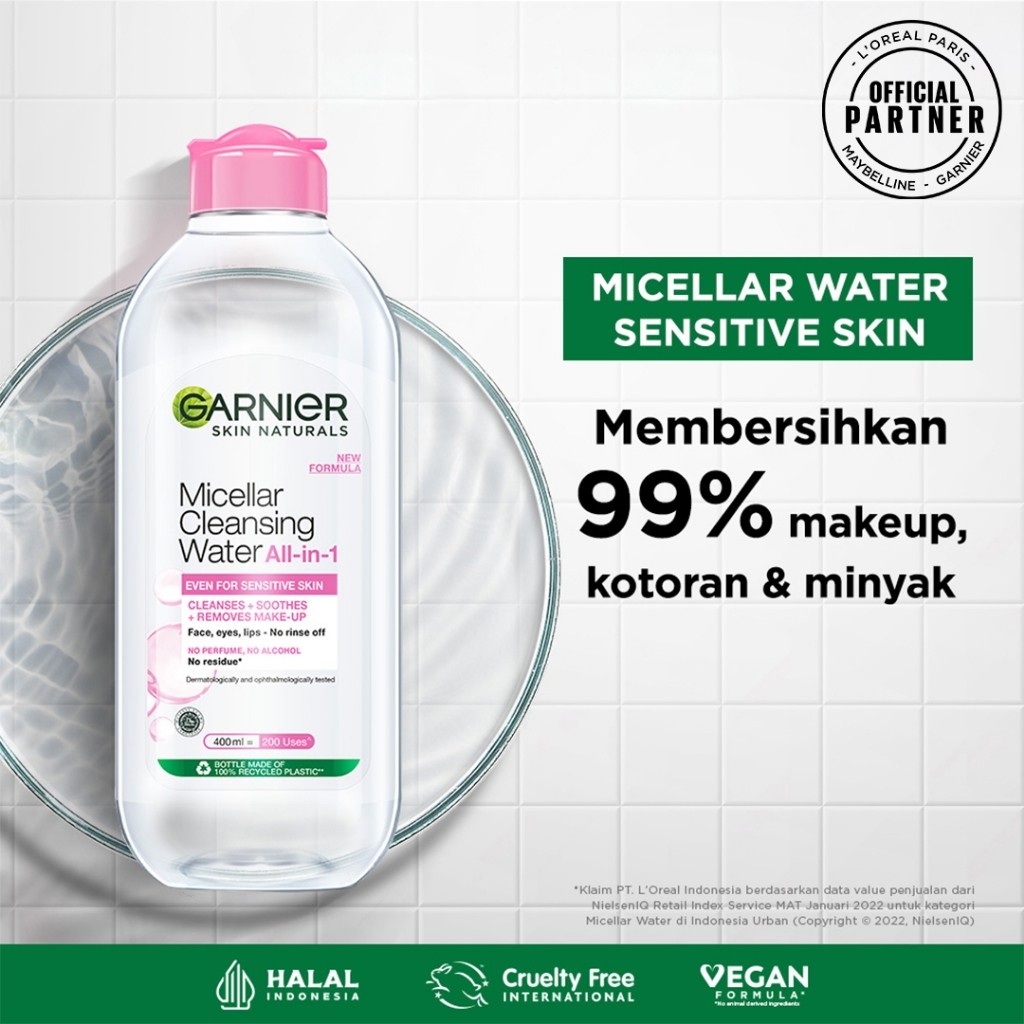 GARNIER MICELLAR WATER 400 ML