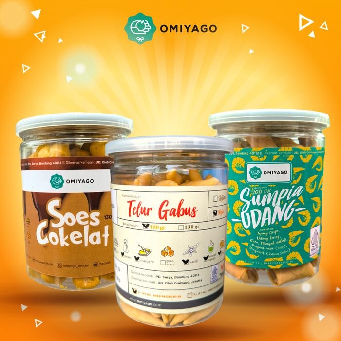 

Kirim,HariYgSama- Omiyago Paket 3 Cemilan